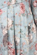 画像5: 【SALE】axes femme / 音楽と薔薇柄ドレス風ワンピース M グリーン T-25-10-10-026-AX-OP-SA-ZT135 (5)