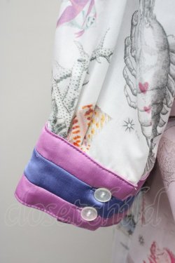 画像3: MILK / sea creaturesシャツワンピース  ピンク T-25-10-10-028-ML-OP-SA-ZT
