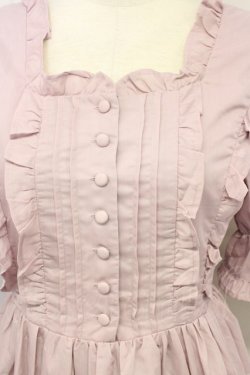 画像6: Chalmiere / フリルロングワンピース M ピンク T-25-10-10-031-LO-OP-SA-ZT122