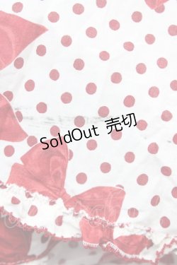 画像5: PINK HOUSE / 水玉りぼんプリントワンピース  レッド T-25-10-10-033-LO-OP-SA-ZT