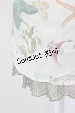 画像4: 【SALE】MILK / sea creaturesペチスカート  グリーン T-25-10-10-037-ML-SK-SA-ZT125