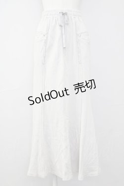 画像1: axes femme / スウェットマーメイドスカート  カーキ T-25-10-10-039-AX-PA-SA-ZT125