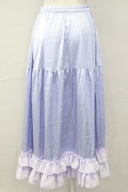 画像2: Chalmiere / ロングフリルペチスカート M ラベンダー T-25-10-10-040-LO-SK-SA-ZT