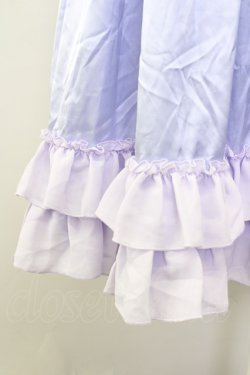画像3: Chalmiere / ロングフリルペチスカート  ラベンダー T-25-10-10-041-LO-SK-SA-ZT