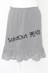 axes femme / オーガンジープチローズペチコート M ブラック T-25-10-10-045-AX-SK-SA-ZT048