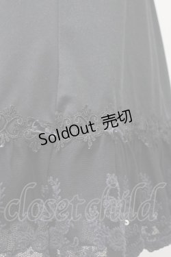 画像4: axes femme / オーガンジープチローズペチコート M ブラック T-25-10-10-045-AX-SK-SA-ZT048