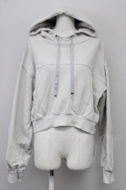 画像1: axes femme / フード付ショートスウェット  カーキ T-25-10-10-006-AX-TO-SA-ZT
