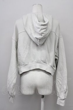 画像2: axes femme / フード付ショートスウェット  カーキ T-25-10-10-006-AX-TO-SA-ZT