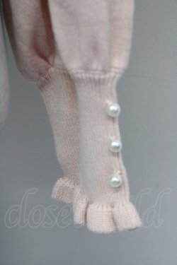 画像4: axes femme / SAKURA刺繍ショートカーディガン  ピンク T-25-10-10-010-AX-TO-SA-ZT