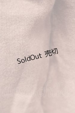 画像5: axes femme kawaii / レーシーフリルニットプル  ピンク T-25-10-10-011-AX-TO-SA-ZT255