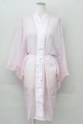 axes femme kawaii / 桜柄シアー着物風羽織 M ピンク T-25-10-10-013-AX-TO-SA-ZT