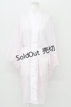 画像1: 【SALE】axes femme Kawaii / 桜柄シアー着物風羽織 M ピンク T-25-10-10-013-AX-TO-SA-ZT215