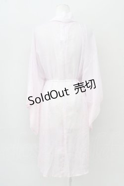画像2: 【SALE】axes femme Kawaii / 桜柄シアー着物風羽織 M ピンク T-25-10-10-013-AX-TO-SA-ZT215