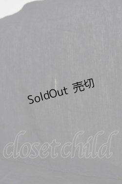 画像3: 【SALE】axes femme / カラーシアーシャツ  ブラック T-25-10-10-017-AX-BL-SA-ZT215