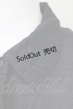 画像5: 【SALE】axes femme / カラーシアーシャツ  ブラック T-25-10-10-017-AX-BL-SA-ZT215