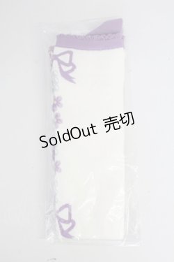 画像1: Chalmiere / フローラパールオーバーニー  パープル T-25-10-16-013-LO-ZA-SA-ZI