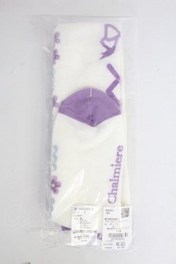 画像2: Chalmiere / フローラパールオーバーニー  パープル T-25-10-16-013-LO-ZA-SA-ZT