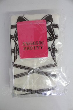 画像2: Angelic Pretty / トゥシューズ風オーバーニー  アイボリー T-25-10-16-017-AP-ZA-SA-ZT
