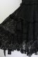 画像6: metamorphose / 総レースパールリボンジャンパースカート  黒 T-25-10-17-021-ME-OP-SA-ZT