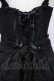 画像7: metamorphose / 総レースパールリボンジャンパースカート  黒 T-25-10-17-021-ME-OP-SA-ZT