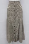 画像1: 【SALE】axes femme / センターボタンマーメイドスカート M ベージュ T-25-10-17-022-AX-PA-SA-ZT344 (1)