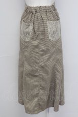 画像2: 【SALE】axes femme / センターボタンマーメイドスカート M ベージュ T-25-10-17-022-AX-PA-SA-ZT344 (2)