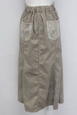 画像2: axes femme / センターボタンマーメイドスカート M ベージュ T-25-10-17-022-AX-PA-SA-ZT