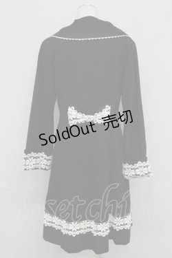 画像2: Heart E / ダブルボタンコート  黒Ｘ白 T-25-10-17-029-LO-CO-SA-ZT-C046