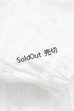 画像6: BABY,THE STARS SHINE BRIGHT / ローズレースの後ろピンタックブラウス  白 T-25-10-17-006-BA-BL-SA-ZT265