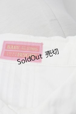 画像7: BABY,THE STARS SHINE BRIGHT / ローズレースの後ろピンタックブラウス  白 T-25-10-17-006-BA-BL-SA-ZT265