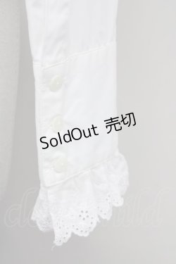 画像3: MIHO MATSUDA / 立ち襟ブラウス  白 T-25-10-17-002-GO-BL-SA-ZT265