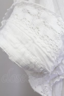 画像6: metamorphose / ピンタックシャツワンピース  白 T-25-10-17-012-ME-OP-SA-ZT252