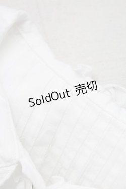 画像7: metamorphose / ピンタックシャツワンピース  白 T-25-10-17-012-ME-OP-SA-ZT252