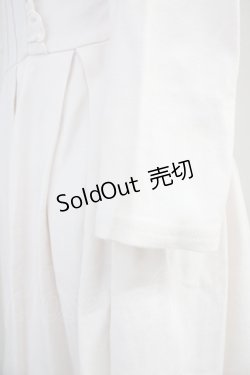 画像7: E hyphen world gallery / フリルピンタック長袖ワンピース  ピンク T-25-10-19-022-LO-OP-SA-ZI