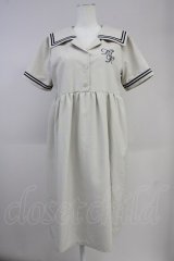 MILK / Sailorシャツワンピース  ベージュ T-25-10-19-026-ML-OP-SA-ZI