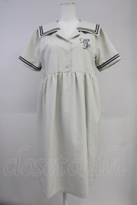 MILK / Sailorシャツワンピース  ベージュ T-25-10-19-026-ML-OP-SA-ZI