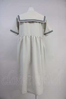 画像2: MILK / Sailorシャツワンピース  ベージュ T-25-10-19-026-ML-OP-SA-ZT