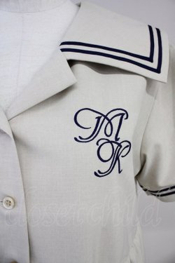 画像3: MILK / Sailorシャツワンピース  ベージュ T-25-10-19-026-ML-OP-SA-ZT