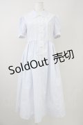 MILK / Moon light dress  サックス T-25-10-19-029-ML-OP-SA-ZI