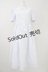 MILK / Moon light dress  サックス T-25-10-19-029-ML-OP-SA-ZI