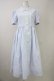 画像1: MILK / Moon light dress  サックス T-25-10-19-029-ML-OP-SA-ZT (1)