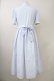 画像2: MILK / Moon light dress  サックス T-25-10-19-029-ML-OP-SA-ZT (2)