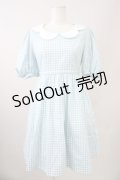 MILK / Daisy Dress  サックス T-25-10-19-030-ML-OP-SA-ZI