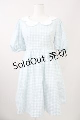 MILK / Daisy Dress  サックス T-25-10-19-030-ML-OP-SA-ZI