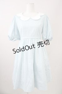 MILK / Daisy Dress  サックス T-25-10-19-030-ML-OP-SA-ZI