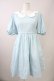 画像1: MILK / Daisy Dress  サックス T-25-10-19-030-ML-OP-SA-ZT (1)