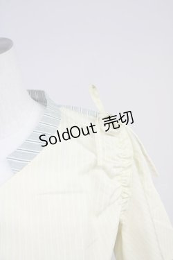 画像4: axes femme / ダブルストライプワンピース  イエロー T-25-10-19-033-AX-OP-SA-ZI