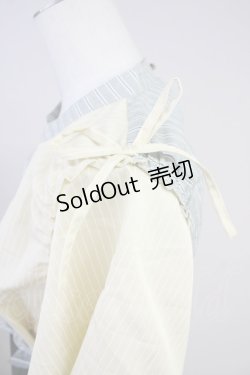 画像5: axes femme / ダブルストライプワンピース  イエロー T-25-10-19-033-AX-OP-SA-ZI