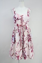 MILK / トゥシューズジャンパースカート  ピンク T-25-10-19-036-ML-OP-SA-ZI