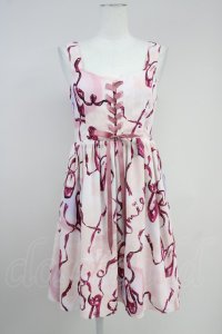 MILK / トゥシューズジャンパースカート  ピンク T-25-10-19-036-ML-OP-SA-ZI